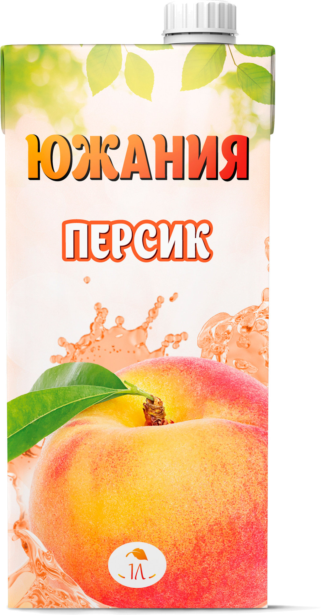 Персиковый сокосодержащий напиток с мякотью